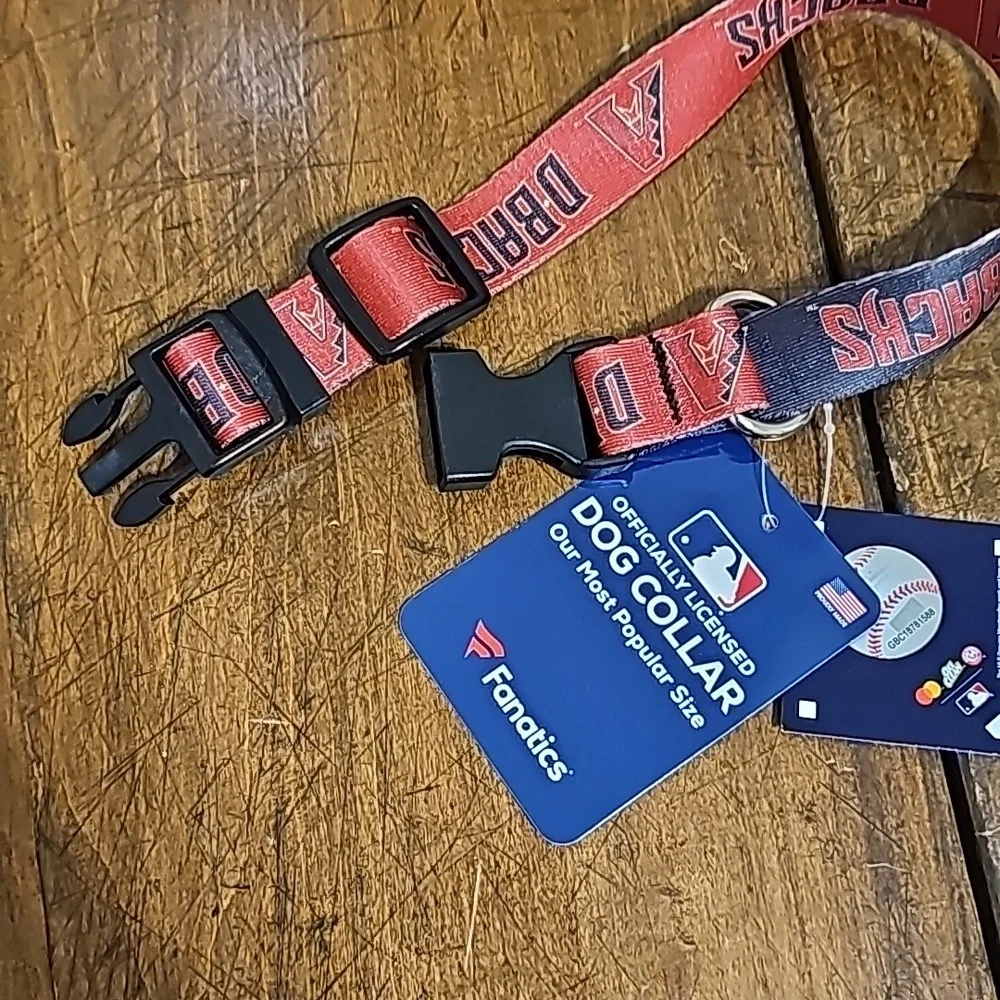 MLB AZ DBacks Dog Collar